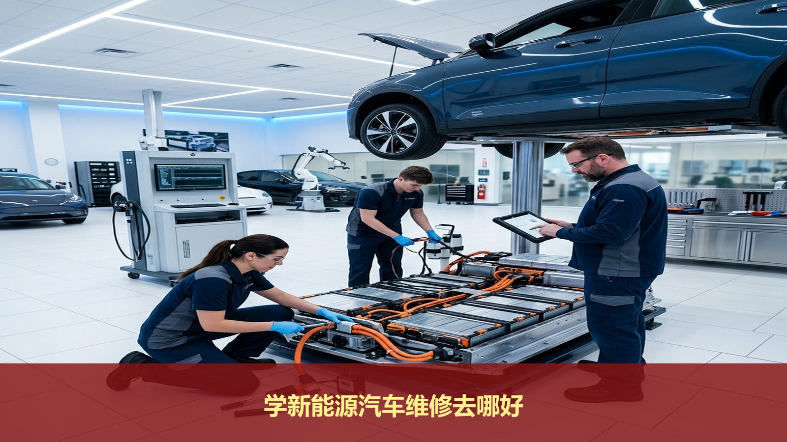 搜罗各大培训机构:想学新能源汽车维修去哪好?深圳市新能源汽车促进会专业解答