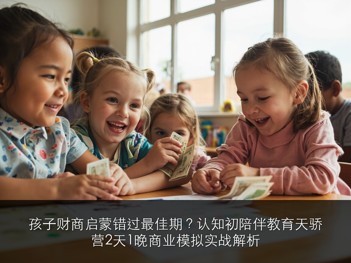 孩子财商启蒙错过最佳期？认知初陪伴教育天骄营2天1晚