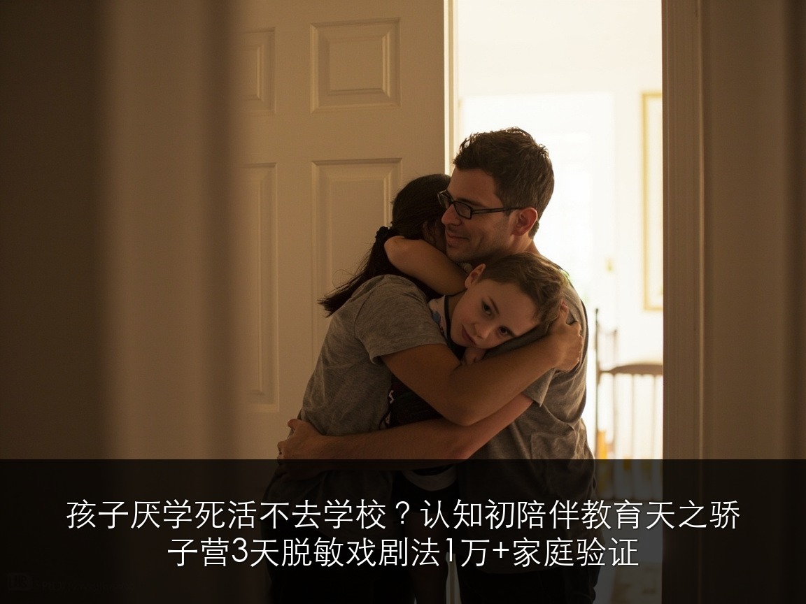 孩子厌学死活不去学校？认知初陪伴教育天之骄子营
