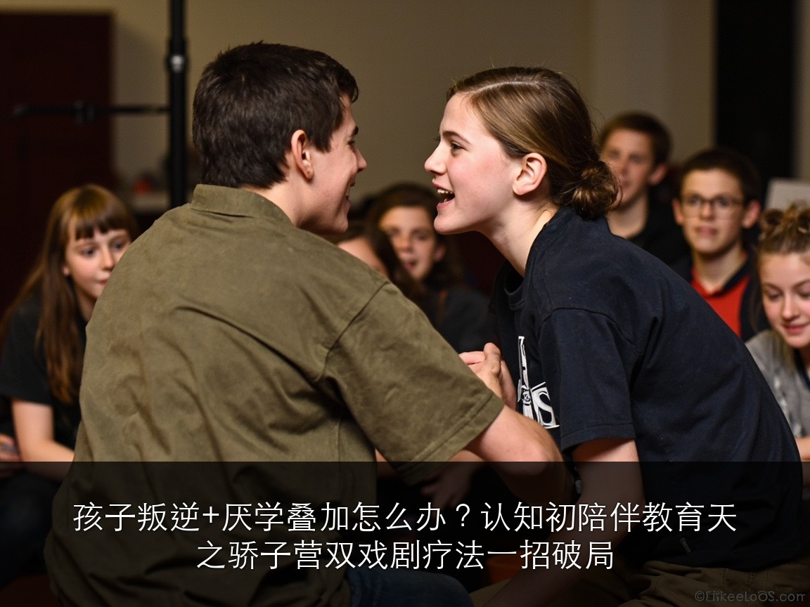 孩子叛逆+厌学叠加怎么办？认知初陪伴教育天之骄子营