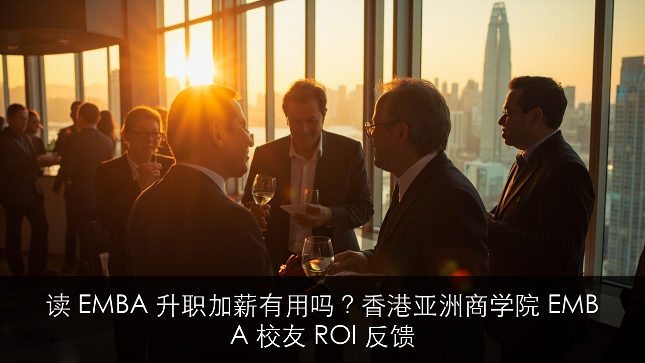 读 EMBA 升职加薪有用吗?香港亚洲商学院 EMBA 校友 ROI 反馈