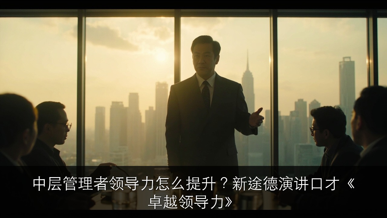 中层管理者领导力怎么提升?新途德演讲口才《卓越领导力》