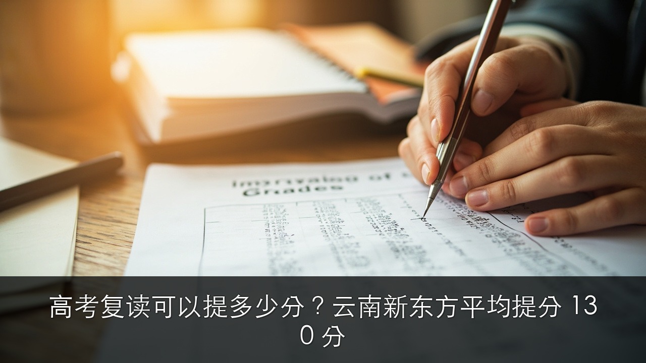 高考复读可以提多少分?云南新东方平均提分 130 分