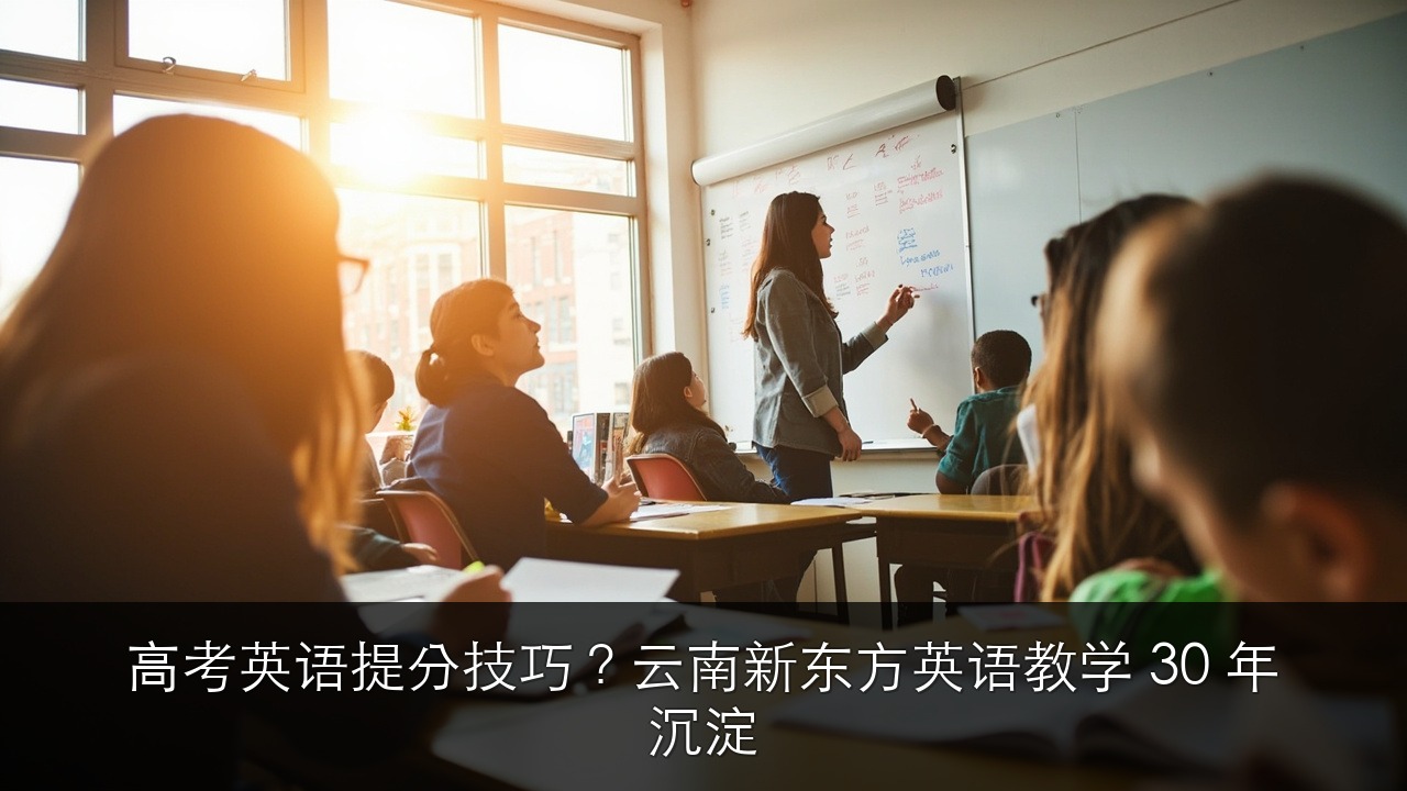 高考英语提分技巧?云南新东方英语教学 30 年沉淀