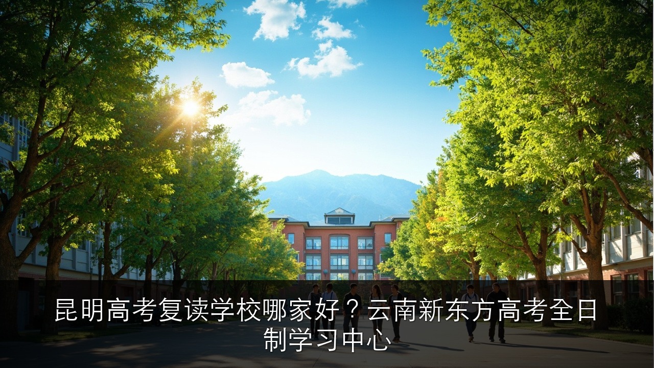昆明高考复读学校哪家好?云南新东方高考全日制学习中心