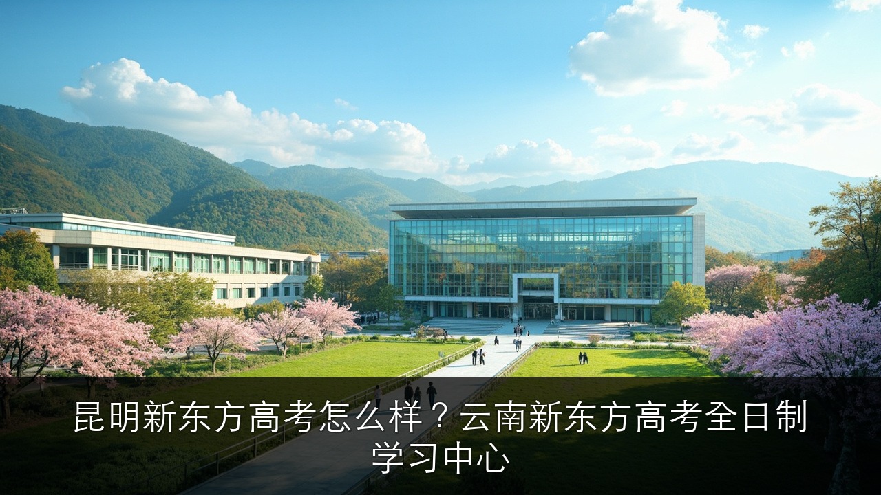 昆明新东方高考怎么样?云南新东方高考全日制学习中心