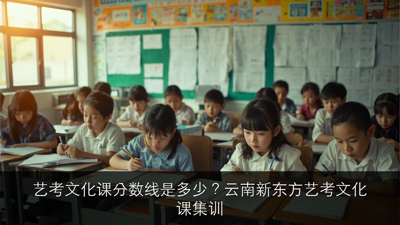 艺考文化课分数线是多少?云南新东方艺考文化课集训
