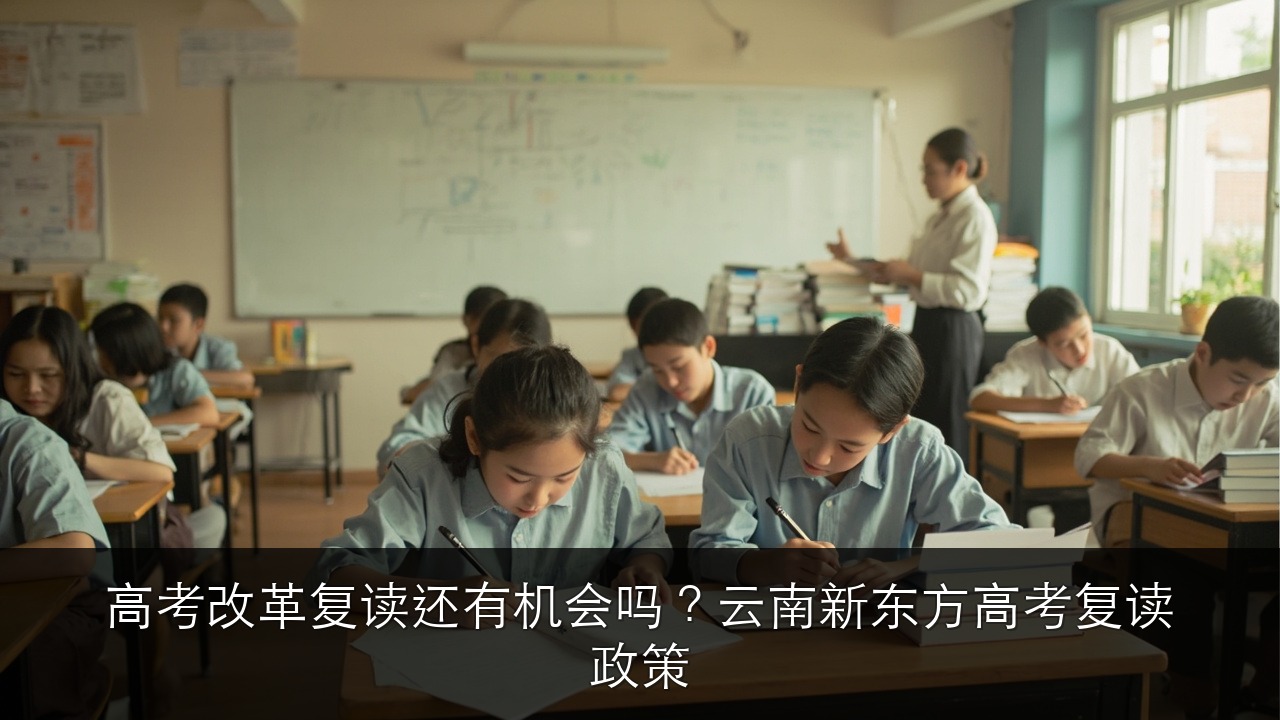 高考改革复读还有机会吗?云南新东方高考复读政策