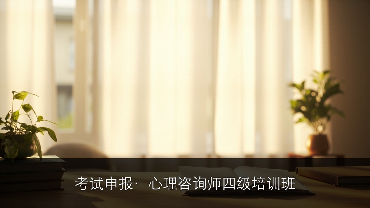 考试申报·心理咨询师四级培训班