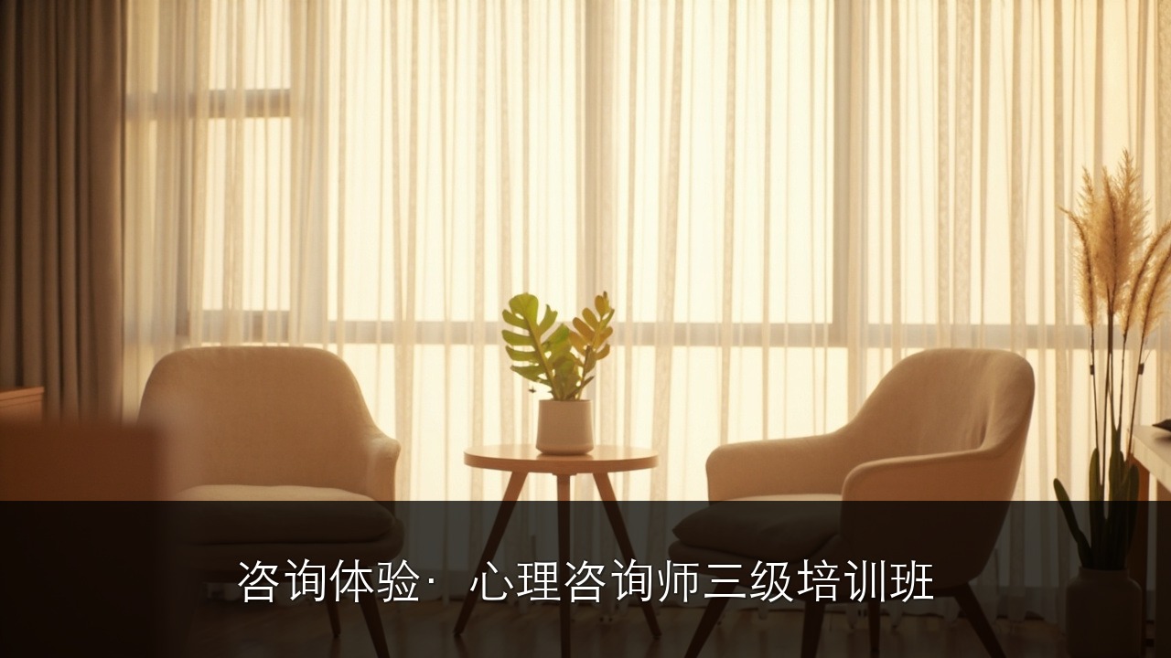 咨询体验·心理咨询师三级培训班