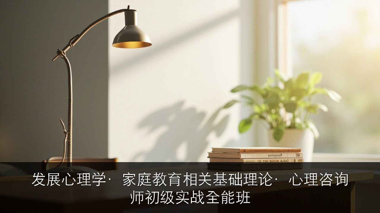发展心理学·家庭教育相关基础理论·心理咨询师初级实战全能班