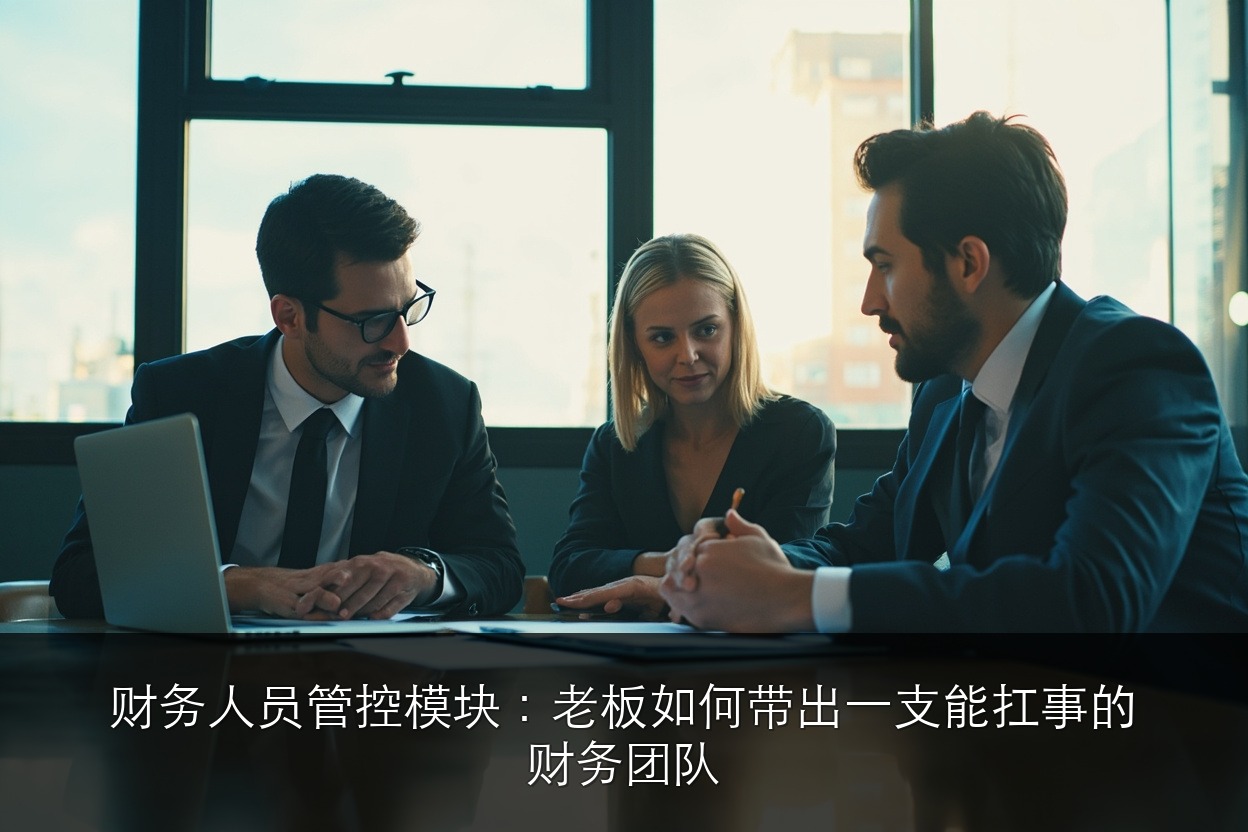 财务人员管控模块:从选育用到签字授权,老板如何带出一支能扛事的财务团队? | 界一咨询《老板财税管控》