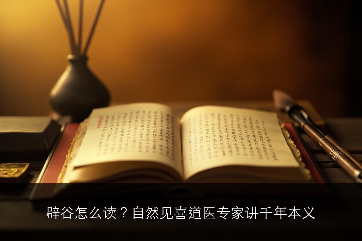 辟谷 怎么读？自然见喜道医专家讲清“辟谷”二字的千年本义 | 北京自然见喜 7 日辟谷静心共修营