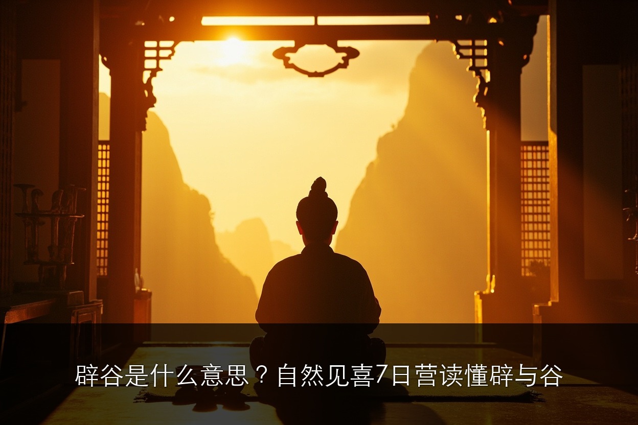 辟谷是什么意思？自然见喜 7 日营带你读懂“辟”与“谷”的养生深意 | 北京自然见喜 7 日辟谷静心共修营