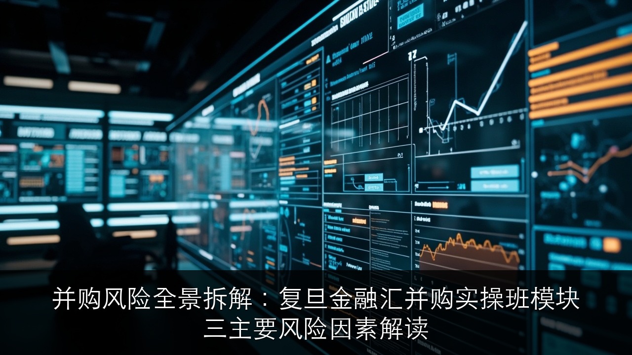 并购风险全景拆解:复旦金融汇并购实操班模块三主要风险因素解读