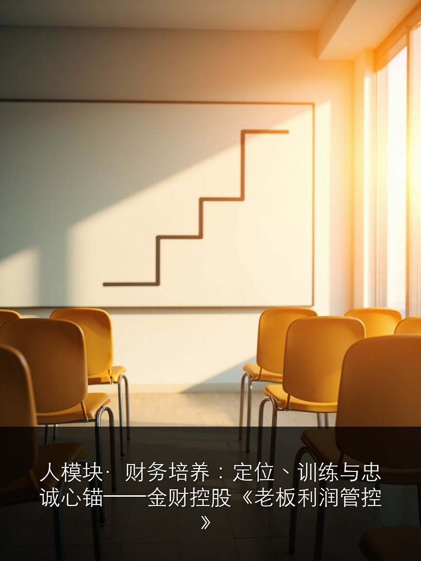 人模块·财务培养:定位、训练与忠诚心锚——金财控股《老板利润管控》