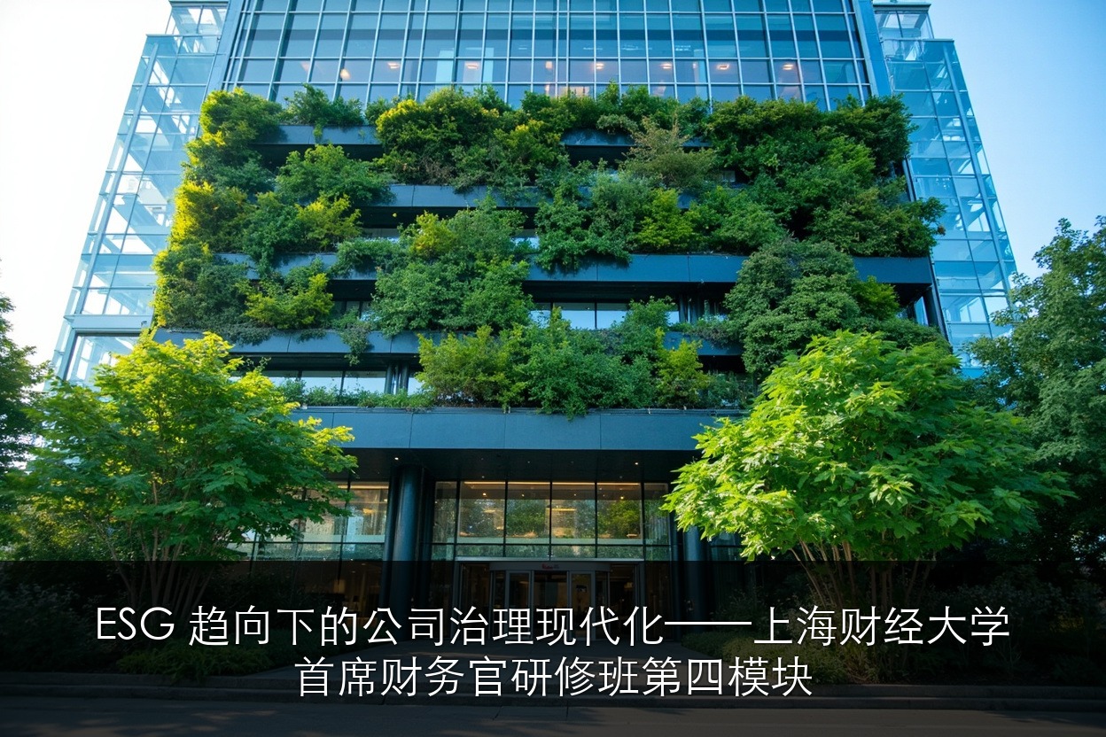 ESG 趋向下的公司治理现代化——上海财经大学首席财务官研修班第四模块