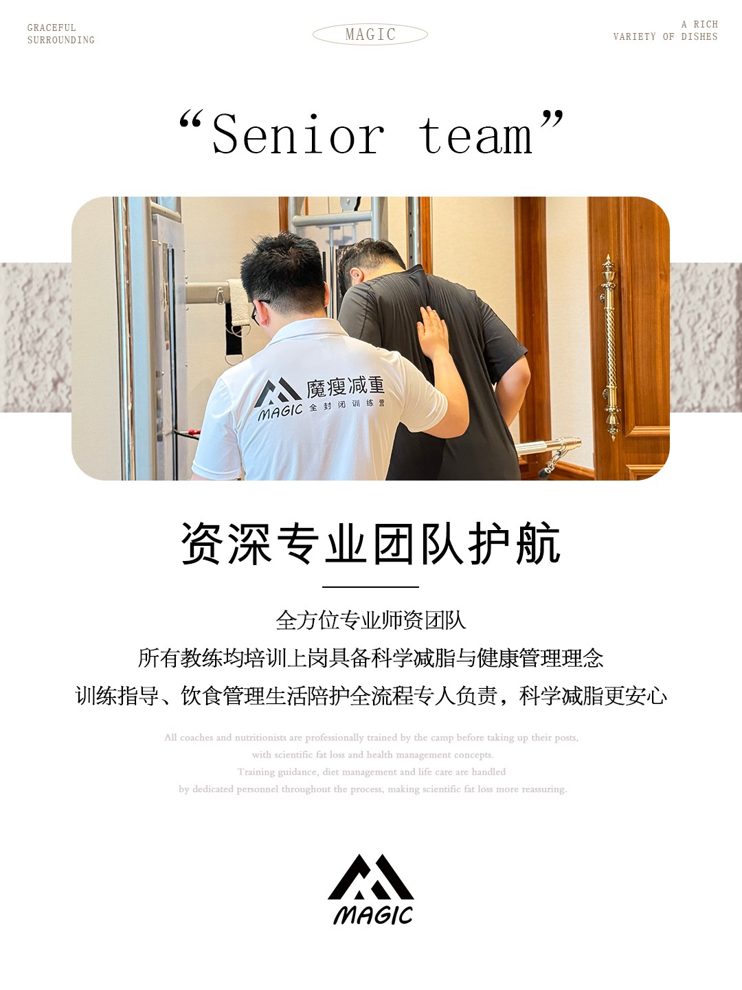 魔瘦北京高端训练营介绍:五星酒店住宿、科学营养餐与全流程安全体系一文看清