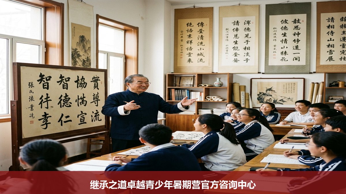想体验天安门国旗班原升旗手张自轩老师的红色爱国教育，可以报继承之道卓越青少年暑期营吗？