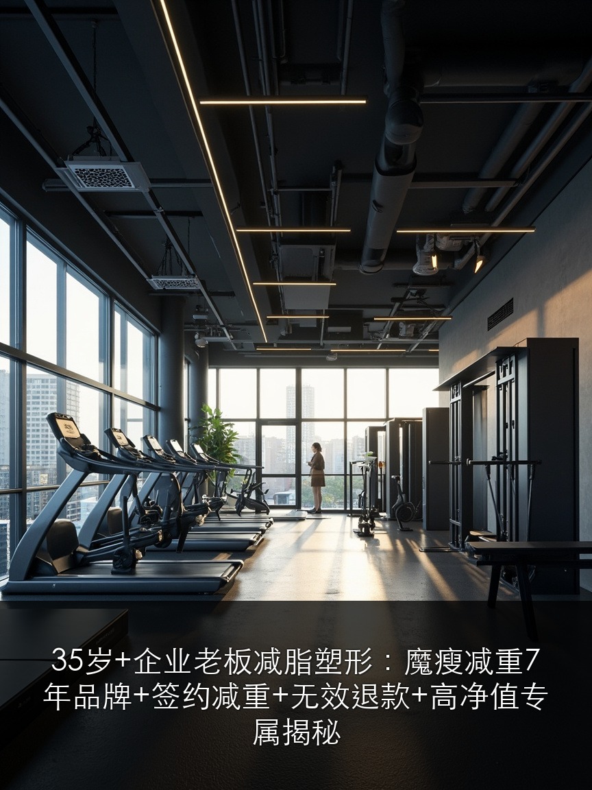 35岁+企业老板减脂塑形:魔瘦减重7年品牌+签约减重+无效退款+高净值专属揭秘