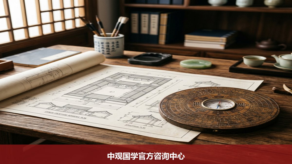 传统建筑设计怎么结合勘测风水?中观国学高级研修班的王进武杨公风水峦头断验课教实操吗?