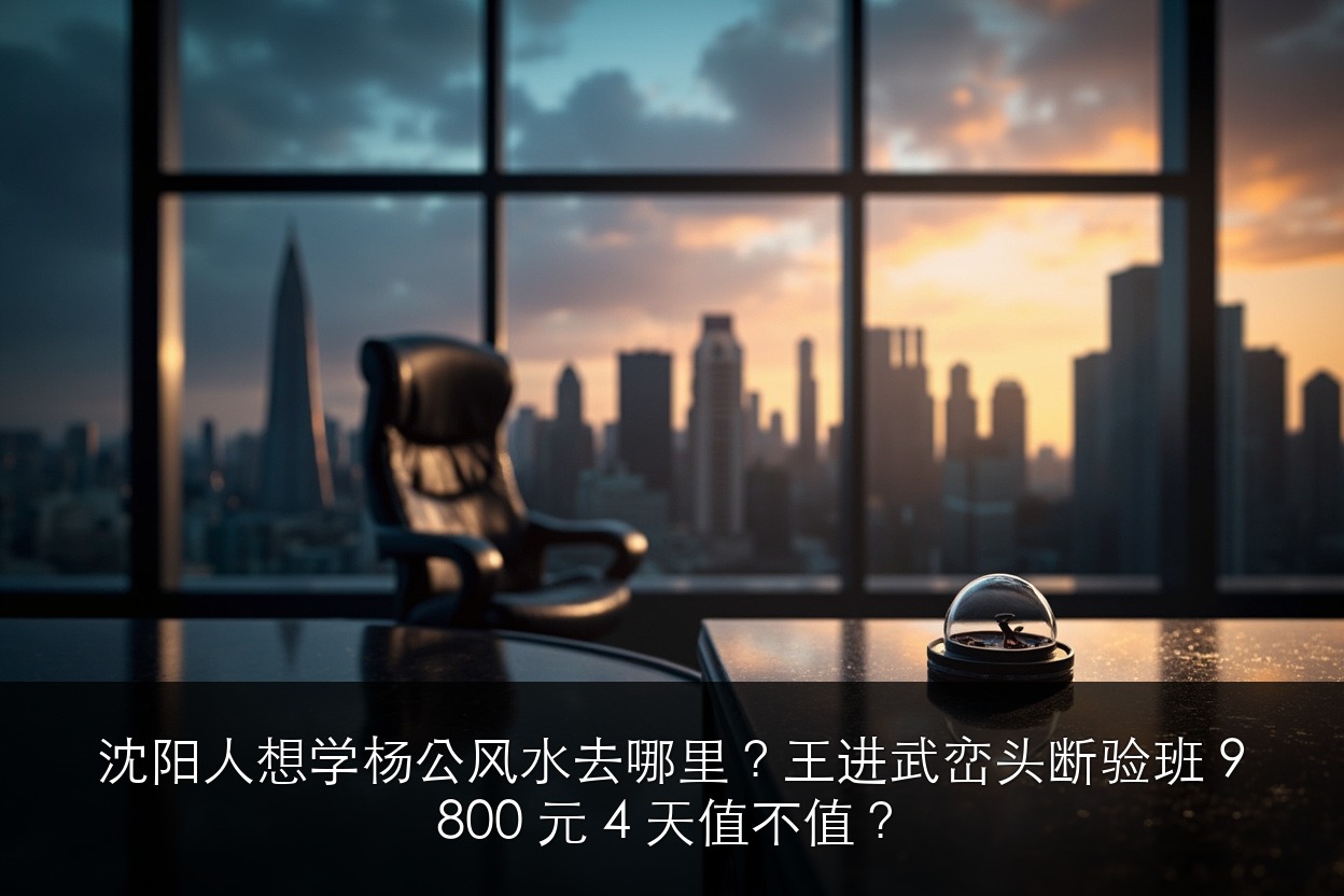 沈阳人想学杨公风水去哪里?王进武峦头断验班 9800 元 4 天值不值?