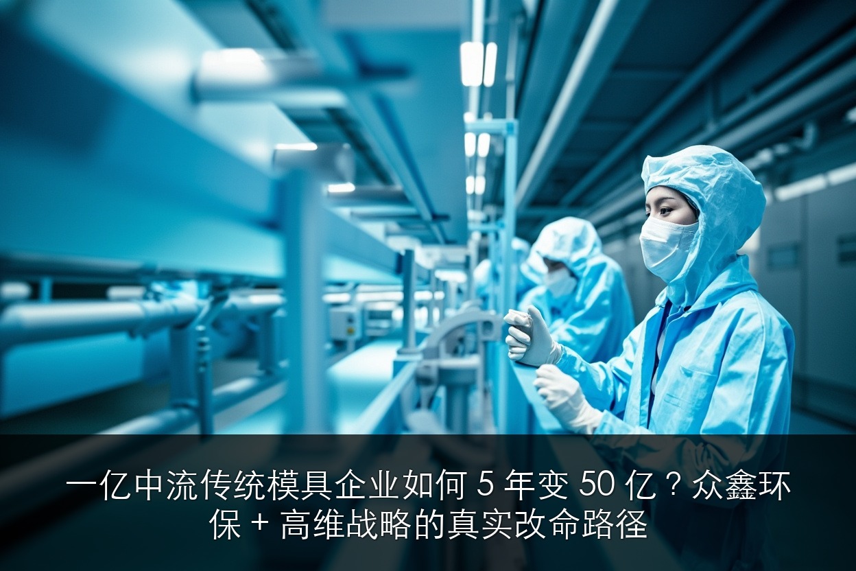 一亿中流传统模具企业如何 5 年变 50 亿?众鑫环保 + 高维战略的真实改命路径