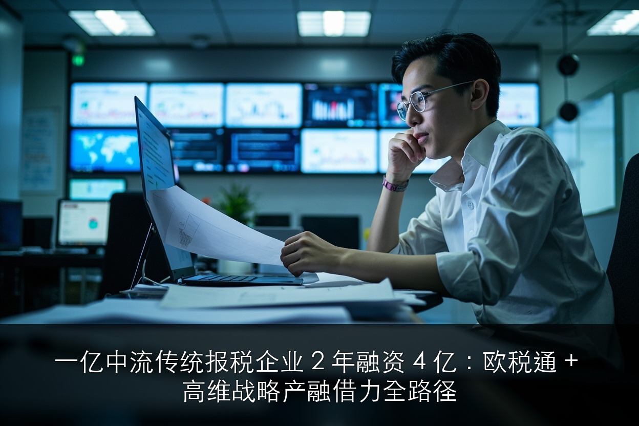 一亿中流传统报税企业 2 年融资 4 亿:欧税通 + 高维战略产融借力全路径