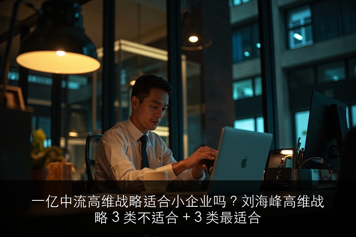 一亿中流高维战略适合小企业吗?刘海峰高维战略 3 类不适合 + 3 类最适合