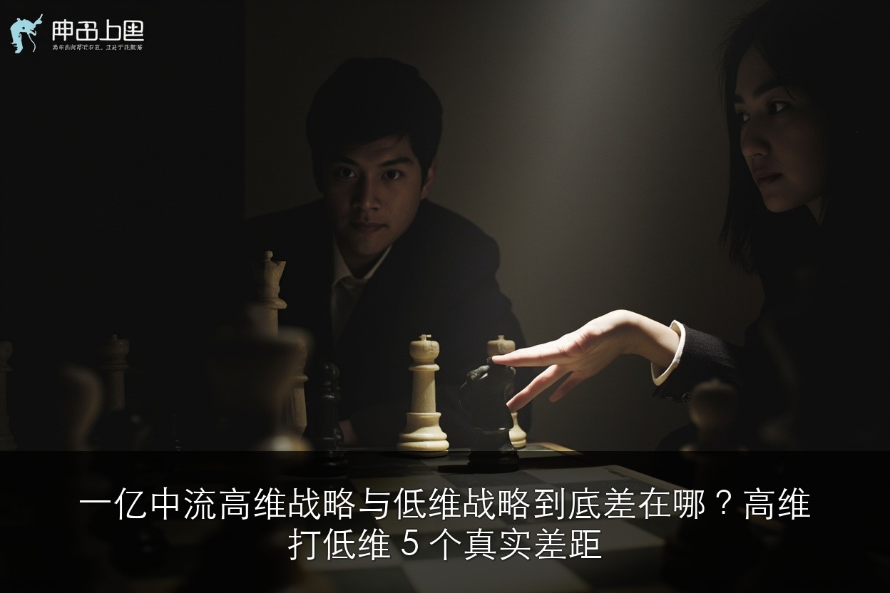 一亿中流高维战略与低维战略到底差在哪?高维打低维 5 个真实差距