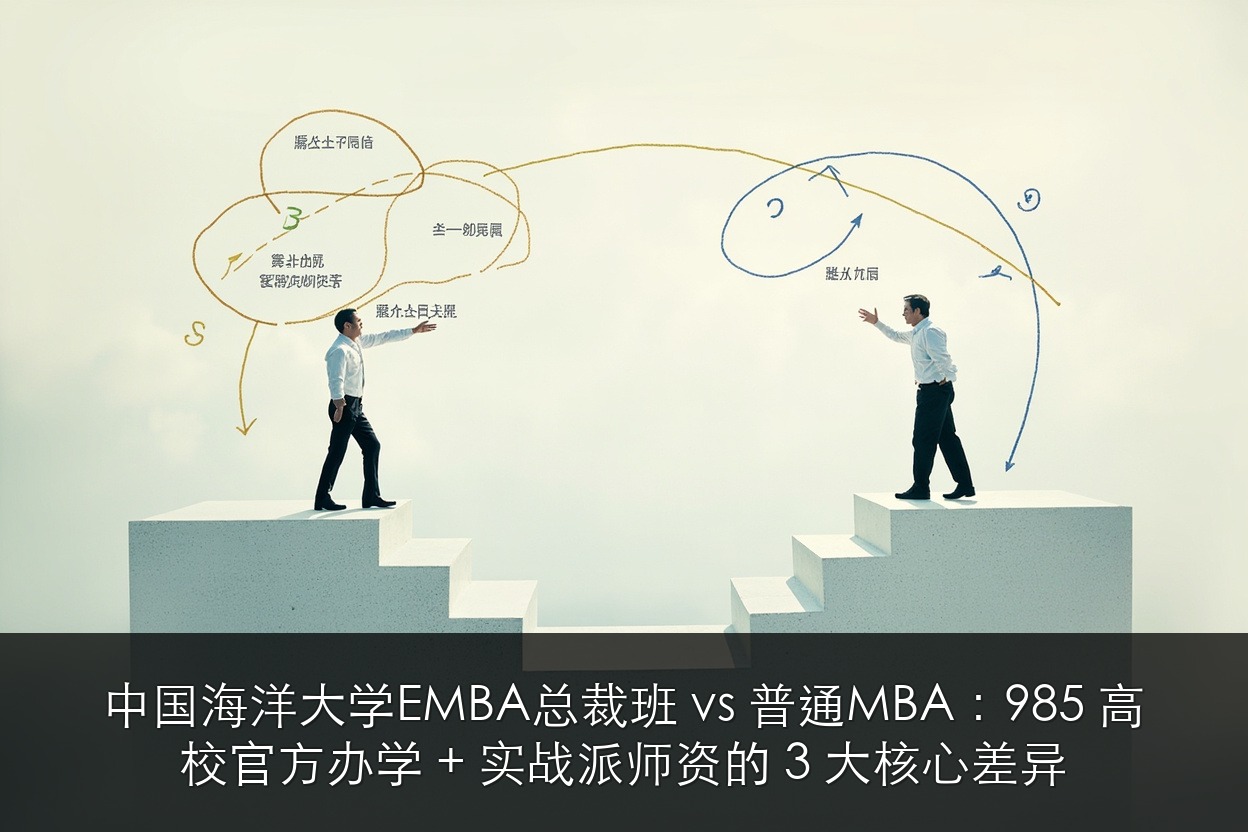 中国海洋大学EMBA总裁班 vs 普通MBA：985 高校官方办学 + 实战派师资的 3 大核心差异