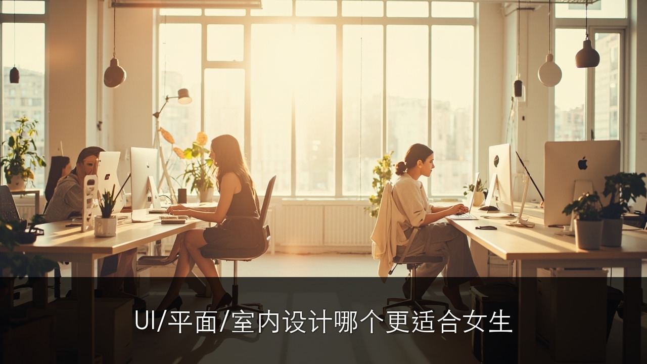 UI 设计、平面设计、室内设计哪个更适合女生?非凡教育三大方向对比