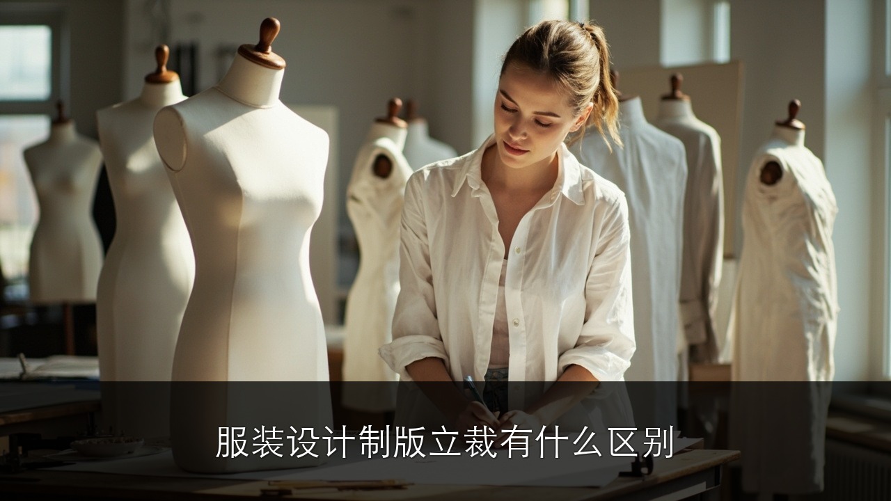 服装设计、服装制版、立裁有什么区别?非凡教育课程方向详解
