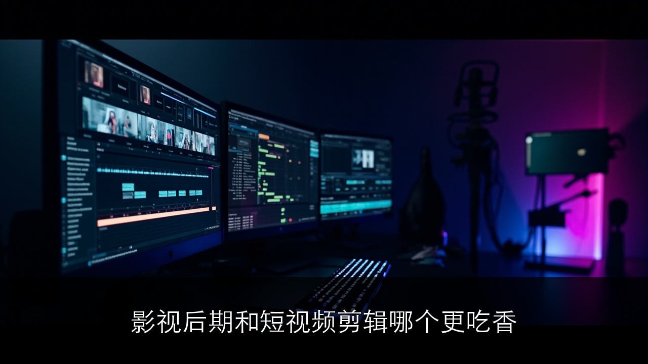 影视后期和短视频剪辑哪个更吃香?2026 就业前景对比