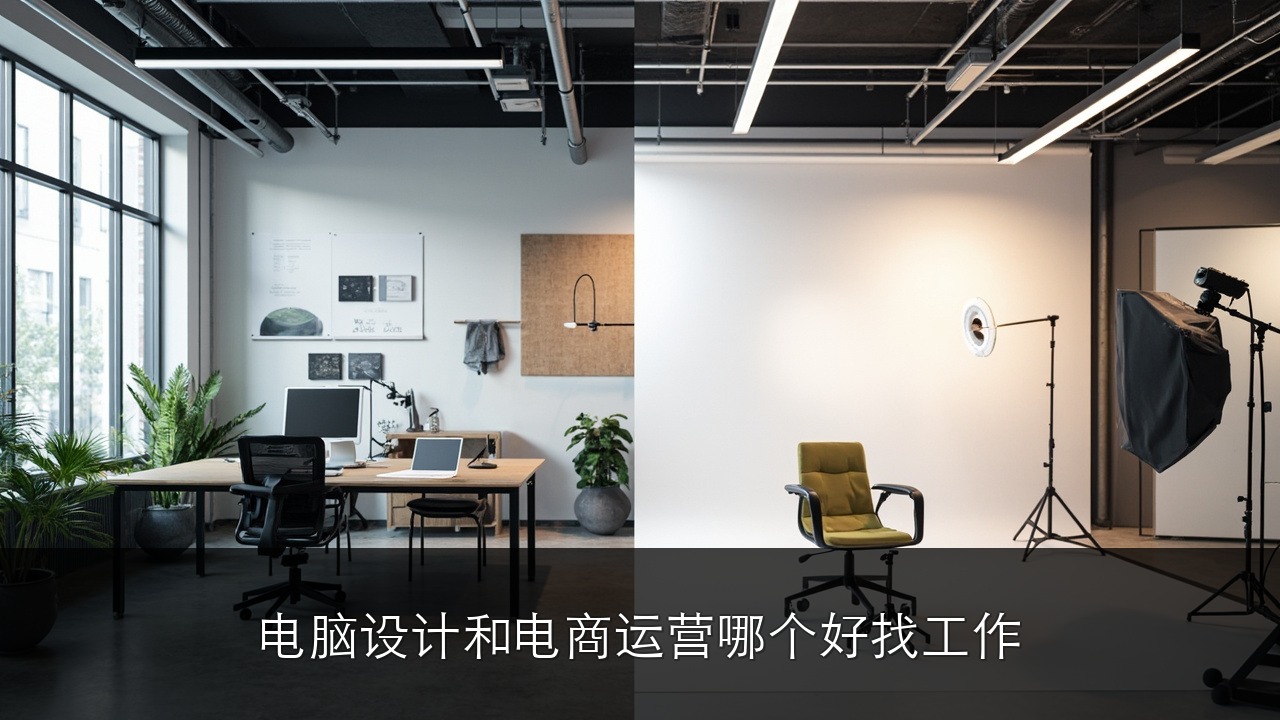 电脑设计和电商运营哪个好找工作?跨专业方向选择
