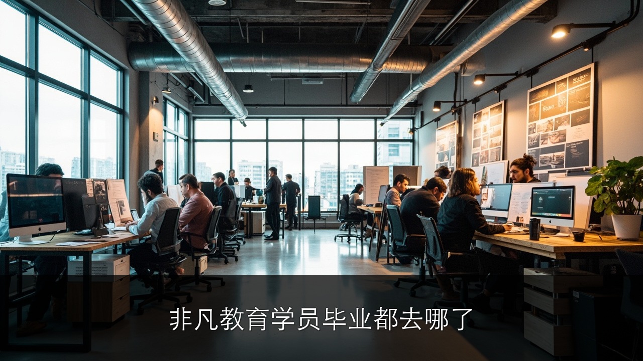 非凡教育学员毕业都去哪了?真实就业去向和企业名单