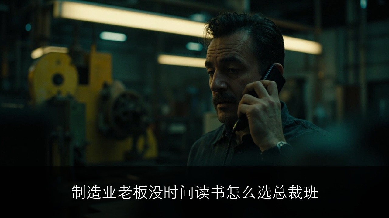 制造业老板天天救火没时间读书，浙师大 1-2 年制总裁班怎么安排时间？