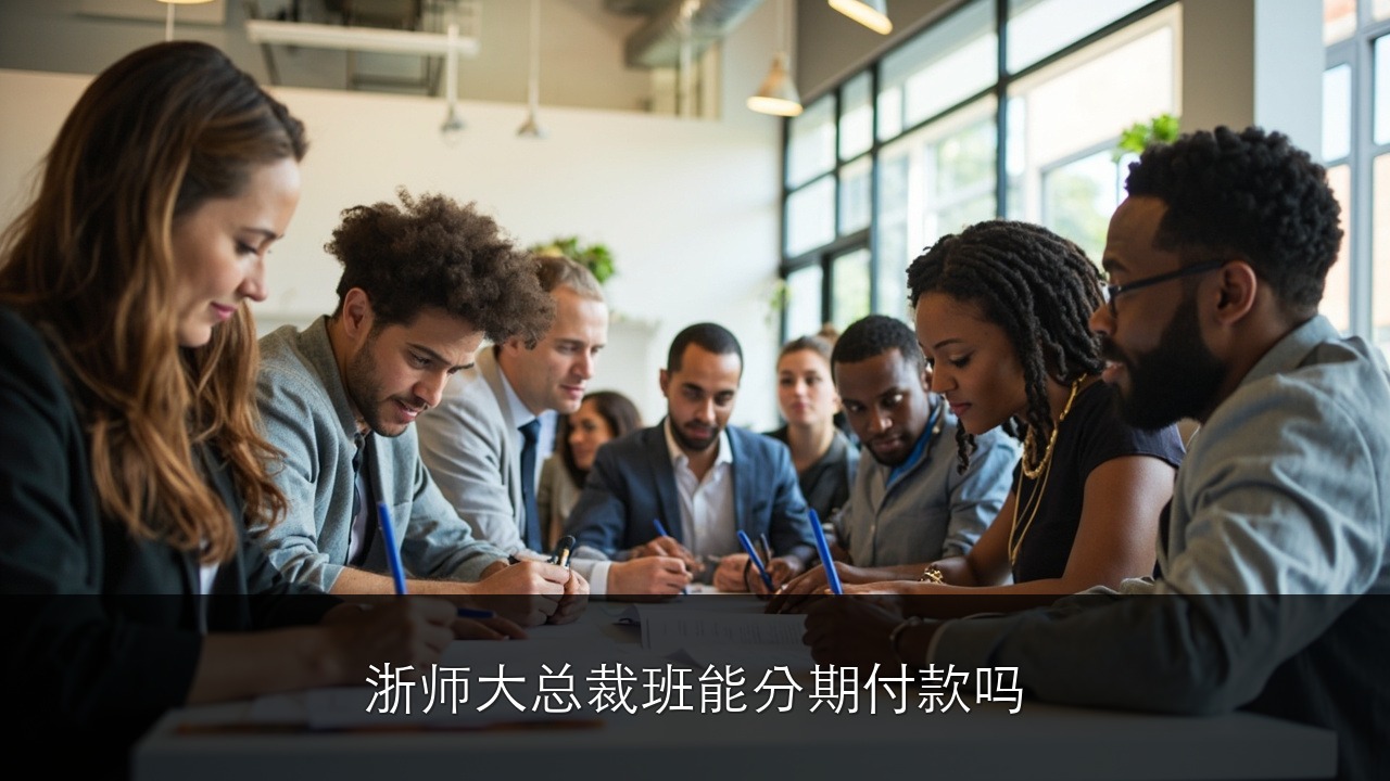 浙师大总裁班能分期付款吗？金华义乌民营老板专属政策