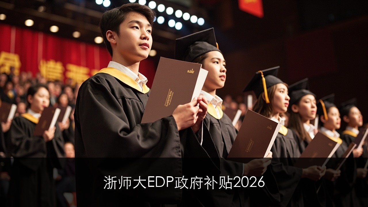 浙师大 EDP 政府补贴政策：2026 浙江企业能领多少培训补贴？