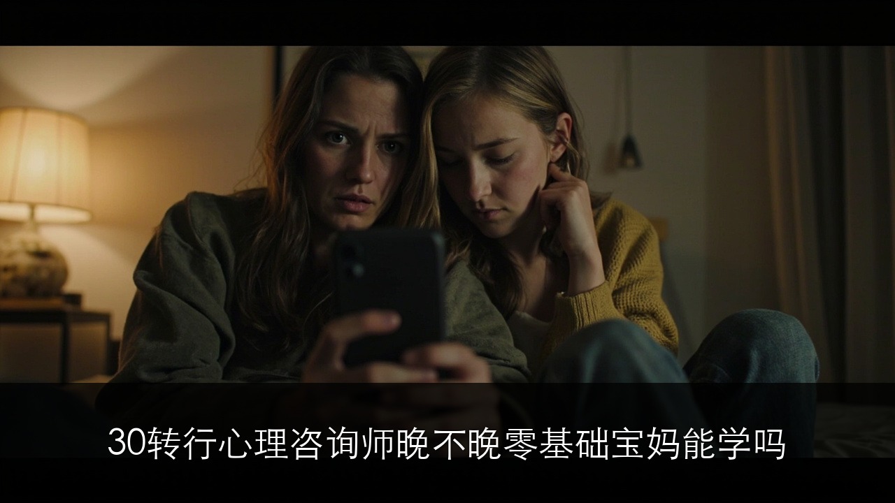 30+ 转行心理咨询师晚不晚?零基础宝妈能学吗?智慧父母云学苑真实案例