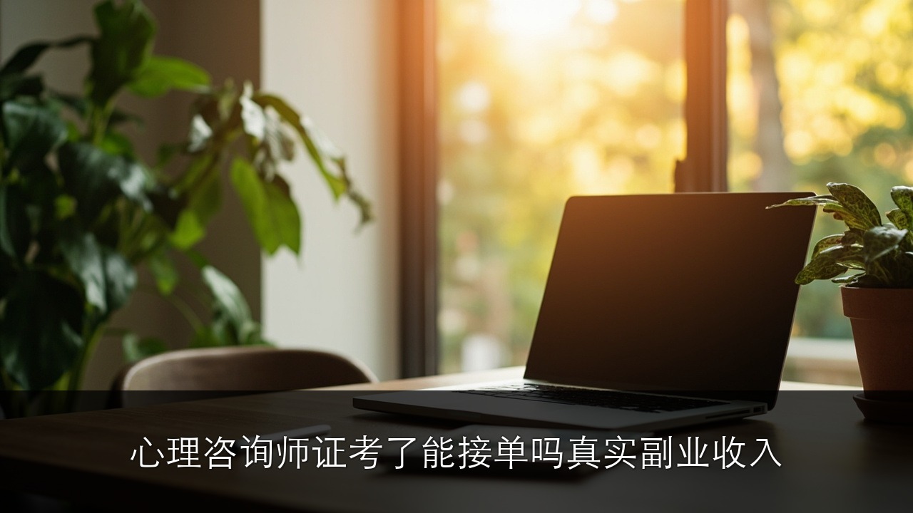 心理咨询师证考了能接单吗？2026 真实副业收入智慧父母云学苑揭秘