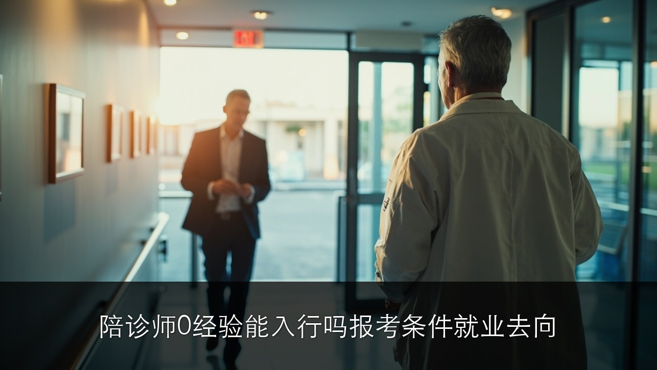 陪诊师 0 经验能入行吗？2026 报考条件 + 真实就业去向智慧父母云学苑