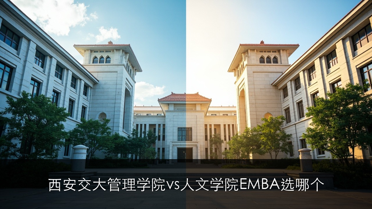 西安交大管理学院 vs 西安交大人文学院:陕西老板 EMBA 选哪个?