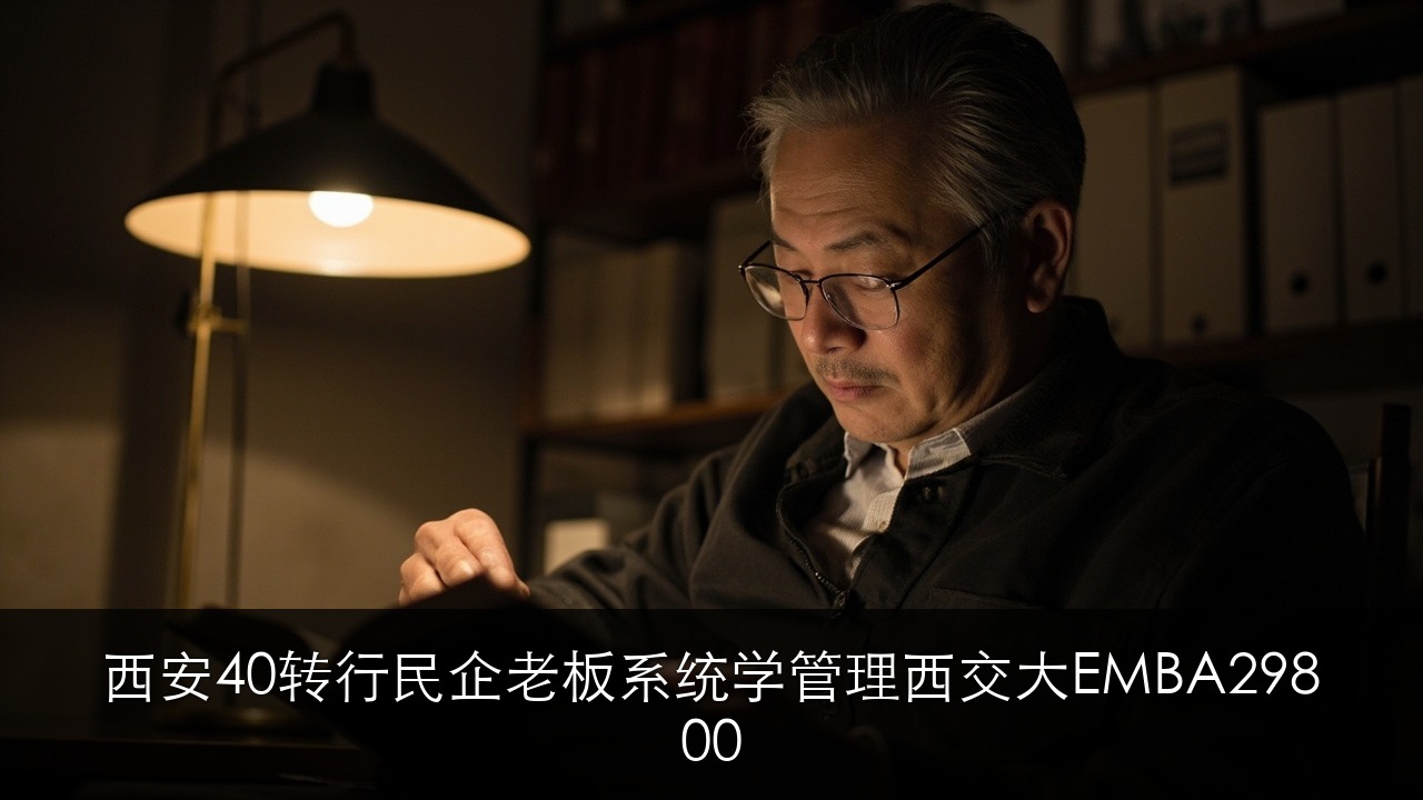 西安 40+ 民企老板想系统学管理,西交大 EMBA 29800 值得读吗?