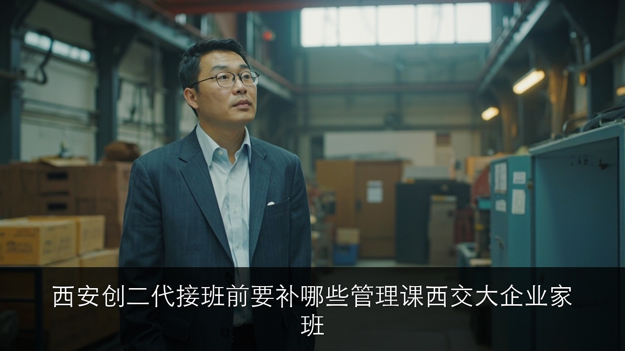 西安创二代接班前要补哪些管理课?西交大企业家班能学吗?