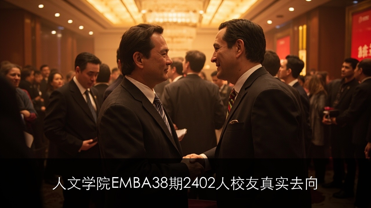 西安交大人文学院 EMBA 38 期 2402 人校友真实去向:陕西老板圈怎么合作?