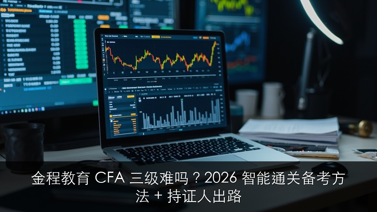 金程教育 CFA 三级难吗?2026 智能通关备考方法 + 持证人出路