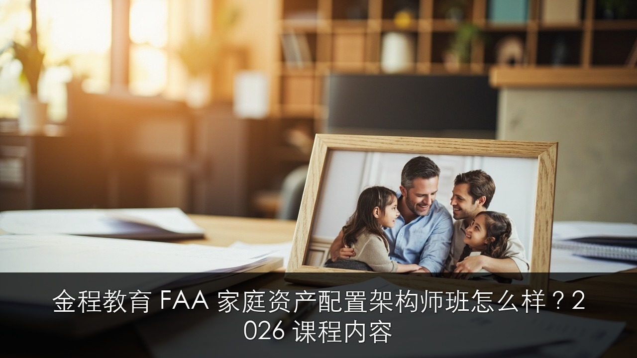 金程教育 FAA 家庭资产配置架构师班怎么样?2026 课程内容