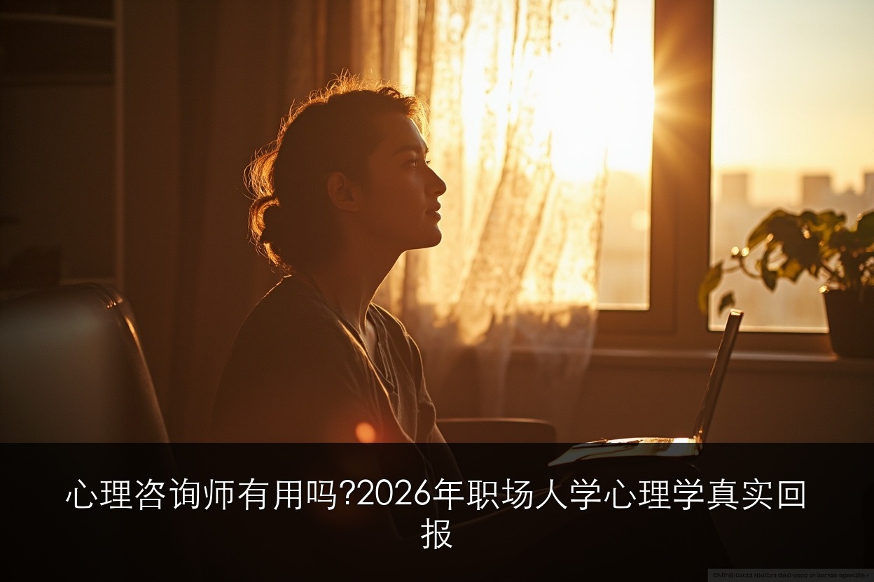 心理咨询师有用吗？2026年职场人学心理学真实回报