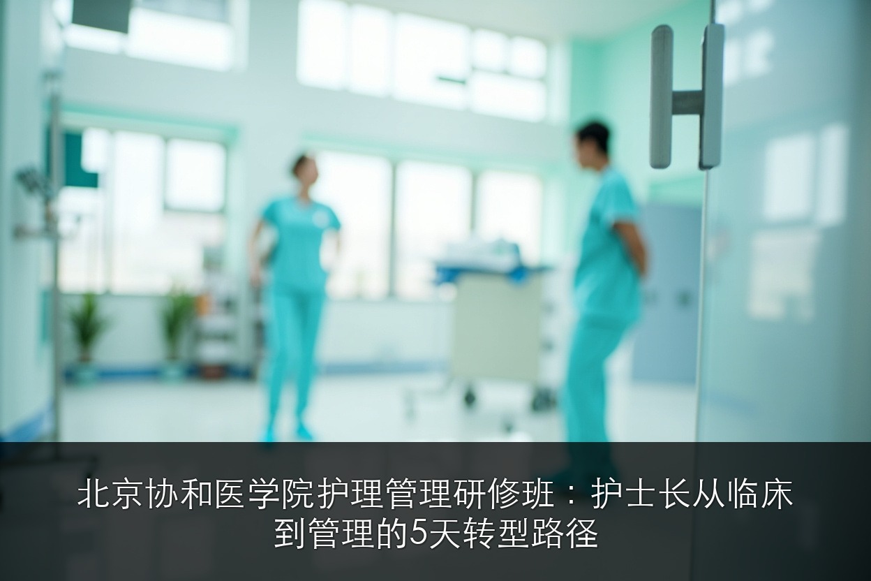 北京协和医学院护理管理研修班:护士长从临床到管理的5天转型路径